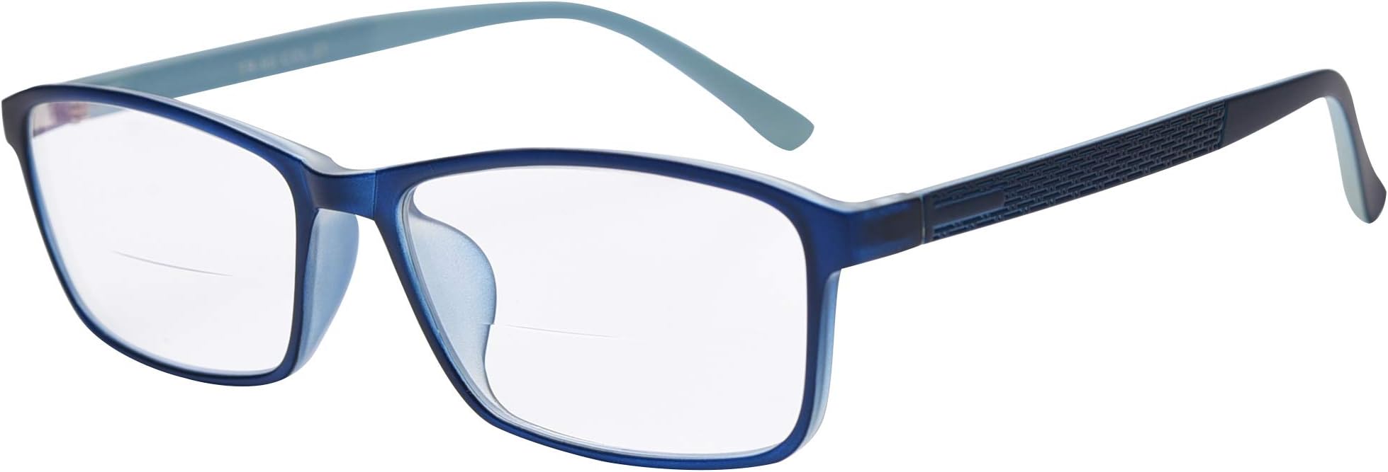 JcerkiLightweight Mens women Bifocal Reading Glasses +2.50 Strengths Bifocal Reading Eyeglasses