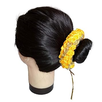 Buy Pearl Art Artificial Gajra For Hair Bun Women Hair Accessories