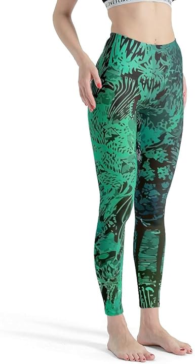turquoise workout leggings