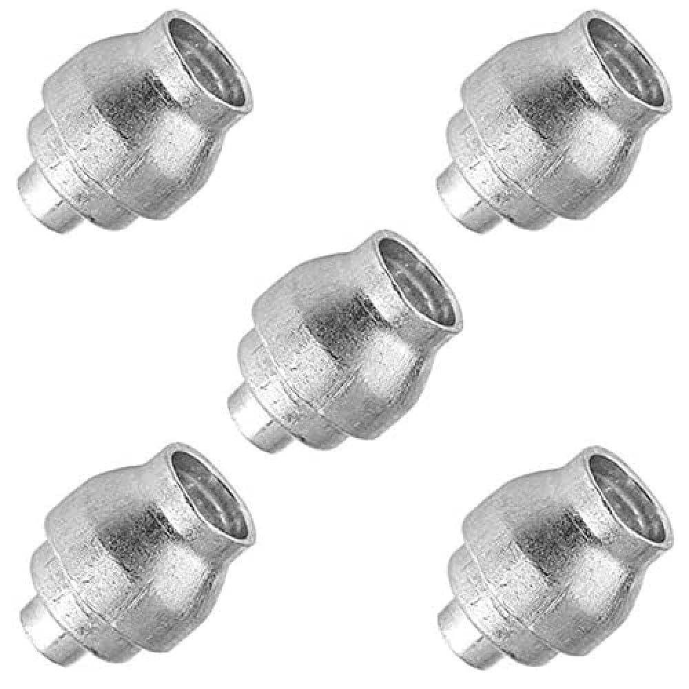 Aluminium Bike Brake Sheath Stop, 5.7 mm x 10.9 mm, Pack of 5