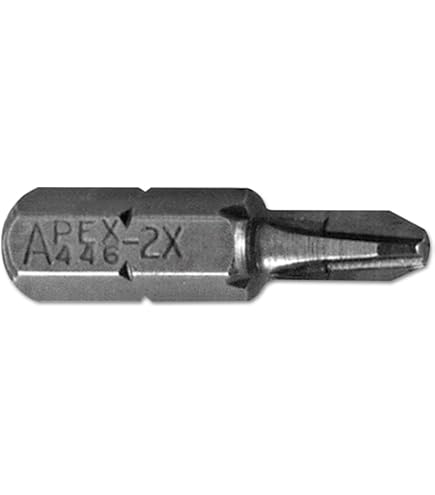 パート2 APEX 446-2X HEX BIT, PHILLIPS, #2X25MM, TOOL STEEL (10
