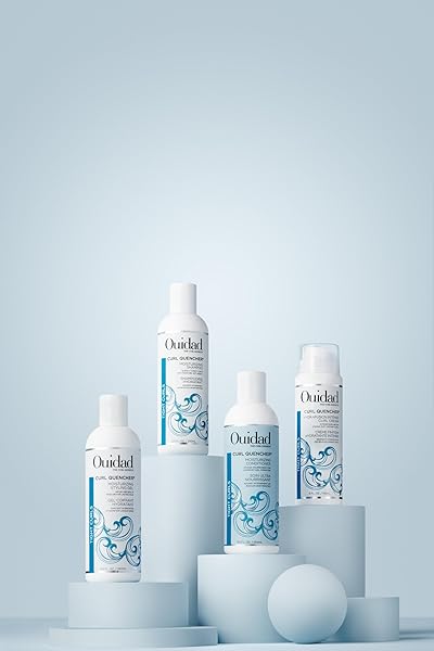 OUIDAD CURL QUENCHER MOISTURIZING CONDITIONER – 8.5 FL OZ, CURL DEFINING, SOFT, NOURISHED & HYDRATED CURLS, HELPS REPAIR DAMAGE, CREAMY DETANGLING CONDITIONER, FOR TIGHT CURLS