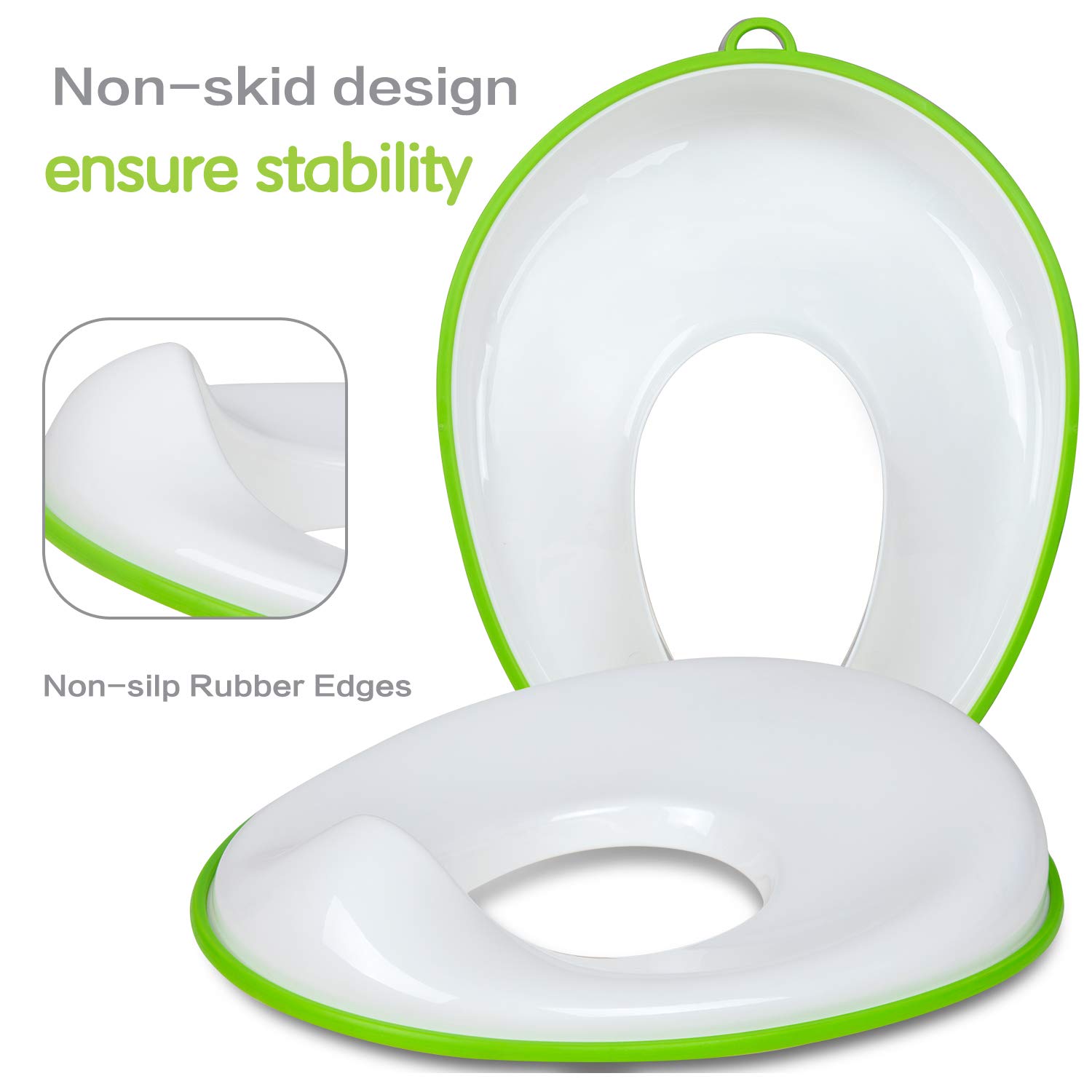 Potty Training Seat for Boys & Girls Plastic Kids Travel Potty Seat