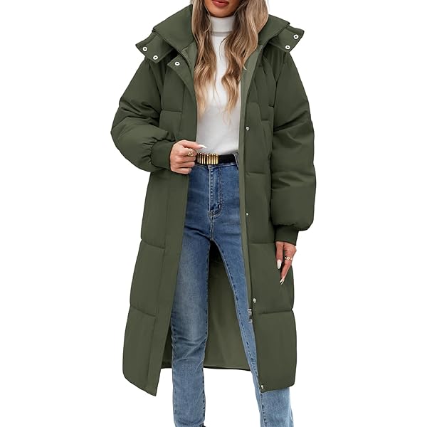 Amazon.com: PUFFIT Long Puffer Jacket for Women,2025