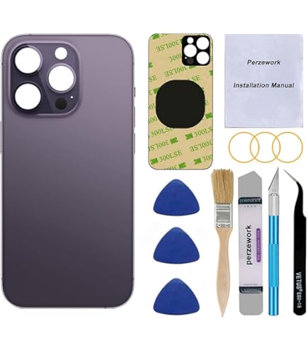 Amazon.com: Perzework OEM Rear Back Glass Replacement for iPhone