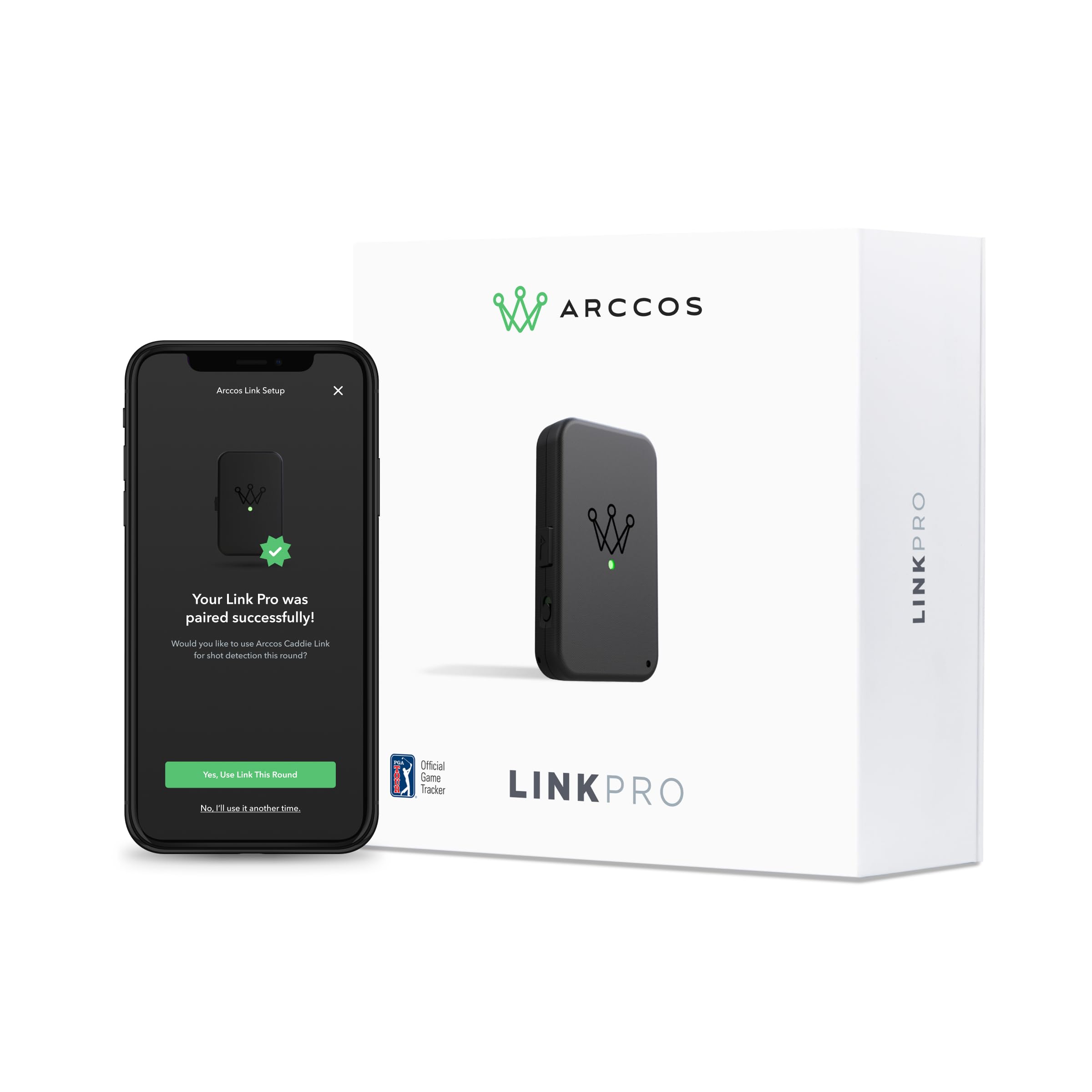 Photo 1 of *FOR PARTS ONLY* Arccos Link: Track Your Golf Game Without Your Phone, Compatible with Arccos Smart Sensors & Arccos Smart Grips