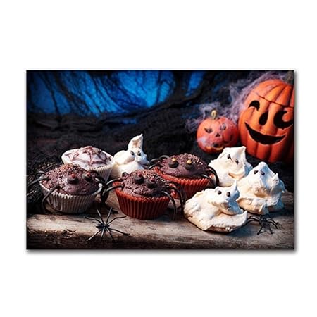 Geiqianjiumai Comida Divertida Pan Lienzo Pintura Cocina ...