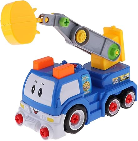 Amazon B Blesiya 分解 組み立て エンジニアリングトラック 自動車 トラックおもちゃ 全9カラー レッカー車 プラモデル 通販