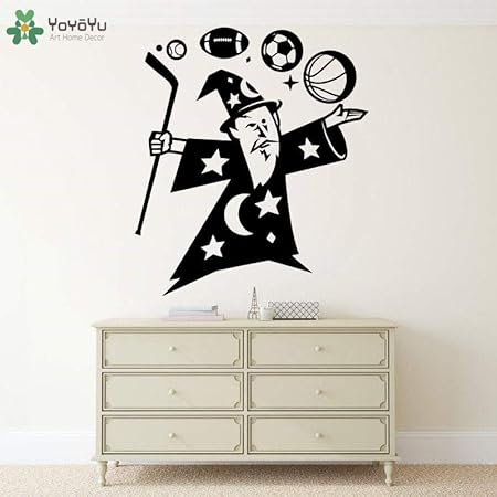 yaoxingfu Calcomanía de Pared Magic Sport Vinyl Wall Stickers ...