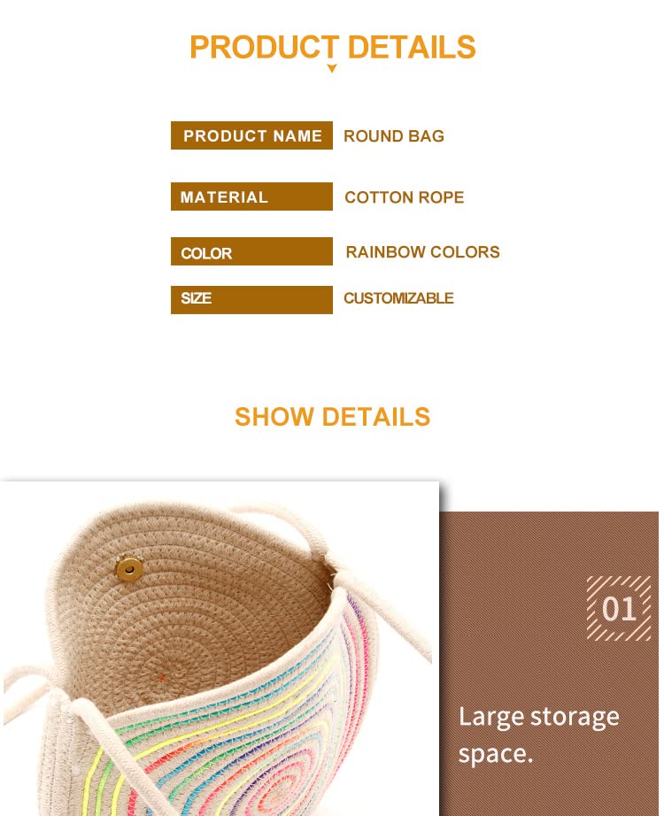 2022 Colorful Shoulder Hand -Handed Hook -Knitted Beach Bag Design Pattern Wallet Handmade Handbags
