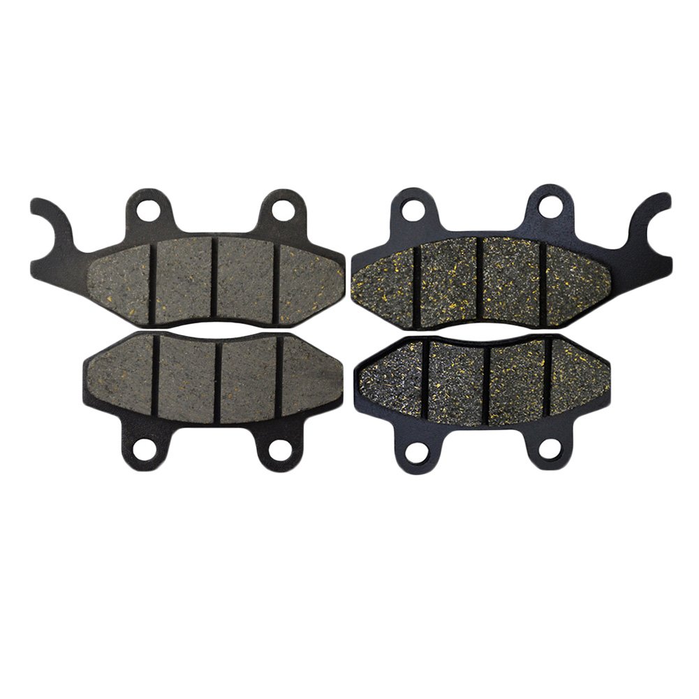 Amazon.com: AHL Semi-metallic Brake Pads Set for Yamaha Raptor 700