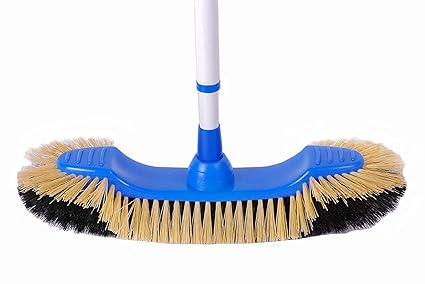 Euro Cafe Broom European Designed Sweeper For Hardwood