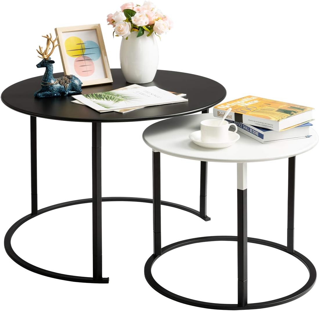 Best hollyhome metal end table