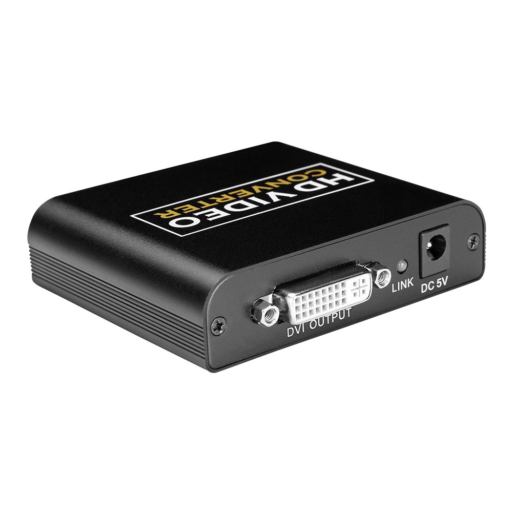 HDMI to DVI With Audio Converter HDMI to DVII Adapter for HDTV HD