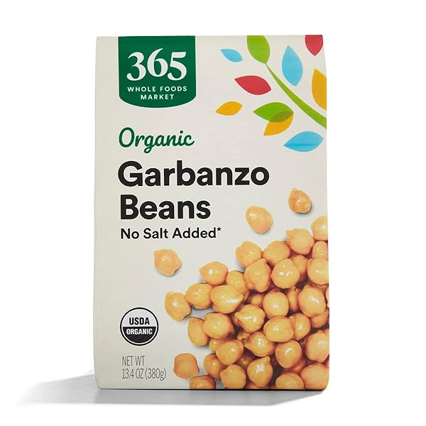 365 BY WHOLE FOODS MARKET, ORGANIC UNSALTED GARBANZO...