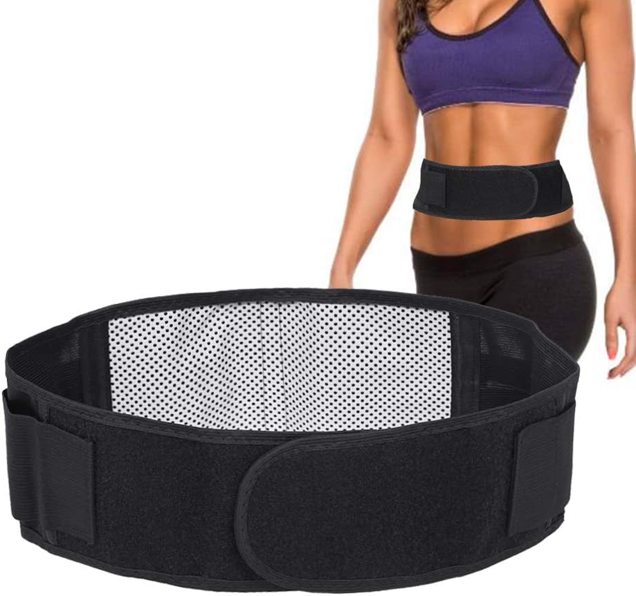 Self-Heating Magnetic Back Waist, Heat Magnetic Waist Support Belt for Pain Relief Lower Back Pain and Lumbar Support