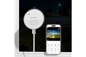 litokam Window Camera 3MP 2K, 2.4GHz&5GHz WiFi Indoor Cameras for Home Security with Al Color Night Vision, Person/Motion/Sou