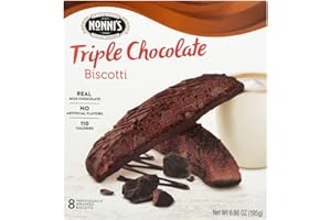 Nonni's Triple Milk Chocolate without Nuts Biscotti, 8-Count (Pack of 6)