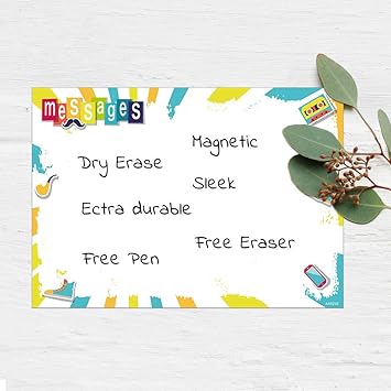 imanes de Nevera A4 tamaño magnético borrable calendario ...