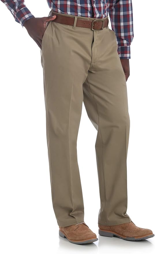 Wrangler Men's No Iron Ultimate 4Way Flex Casual Pants