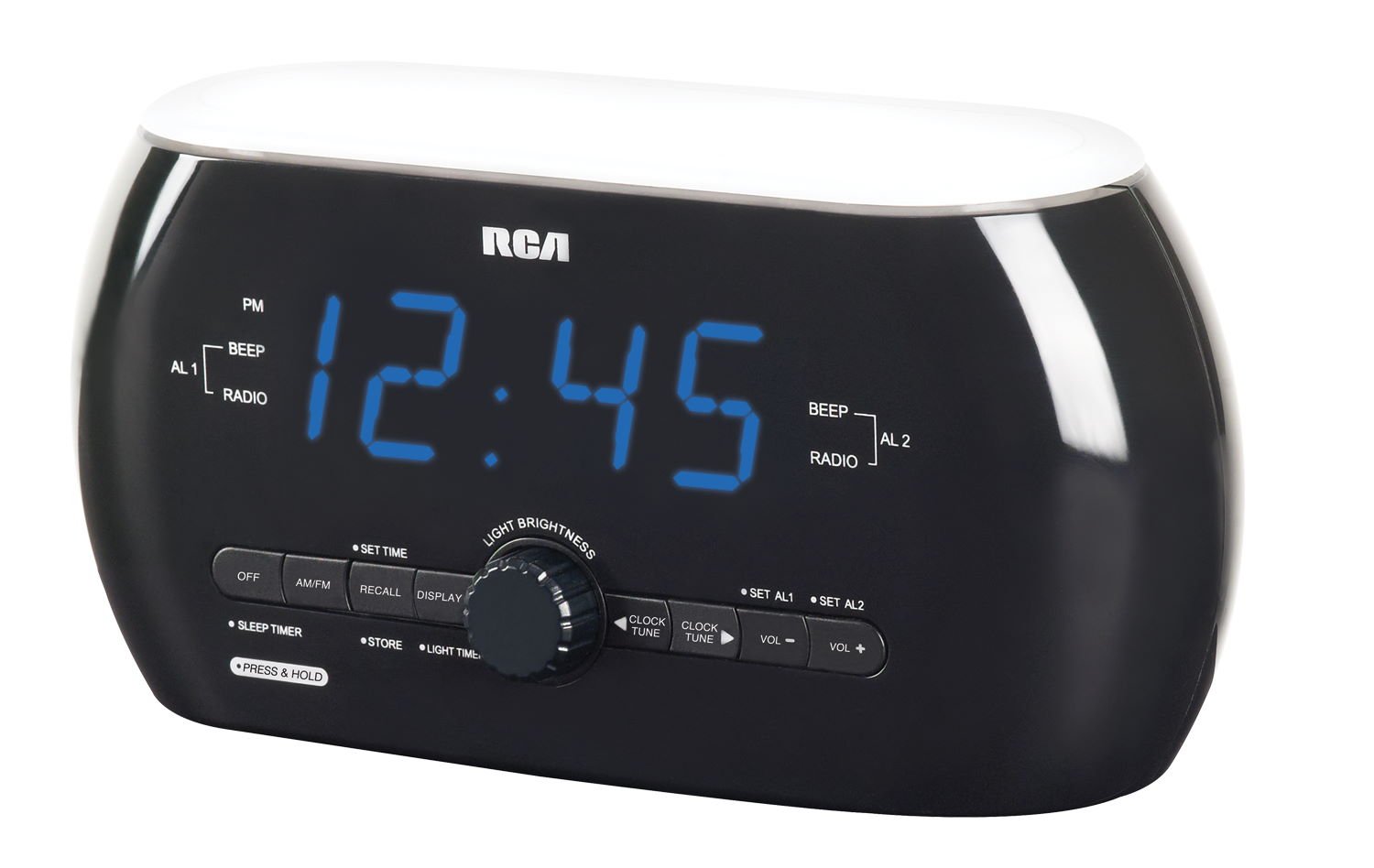 Amazon.com: RCA Clock Radio With Motion-Activated Soft Light: Home Audio &  Theater
