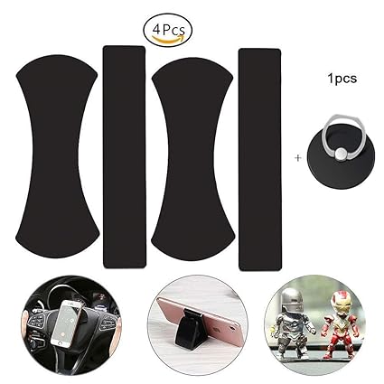 Super Vaule Fixate Gel Pads, Multifunktionale Gel-Pads Anti-rutsch-pad Wiederverwendbare Waschbare 4pcs für Telefone, Kabel, 