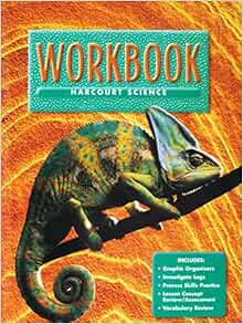 Harcourt Science Grade 4 Units A-F Workbook: Harcourt: 9780153131813