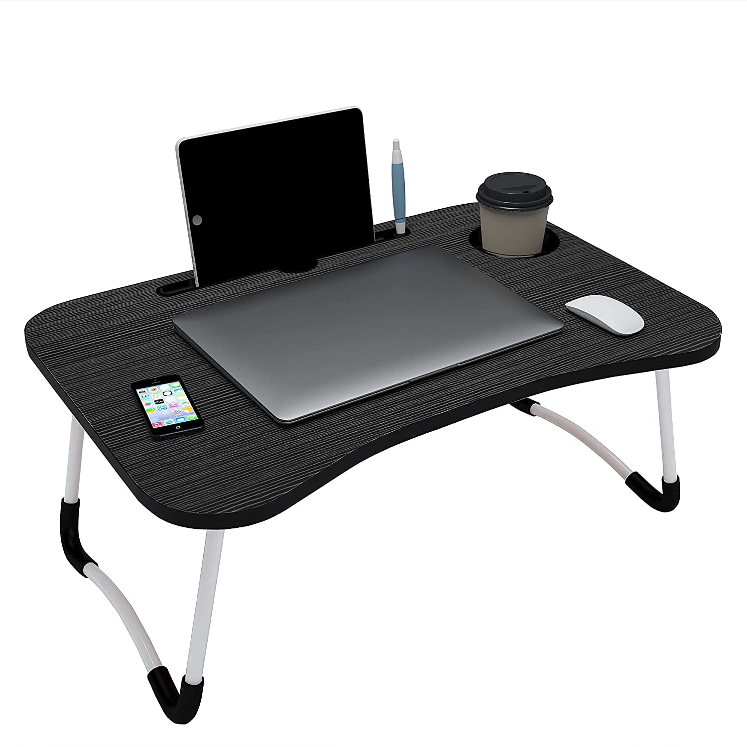 MADHAVSELES Laptop Study lapdesk Table for Breakfast Serving Bed Tray