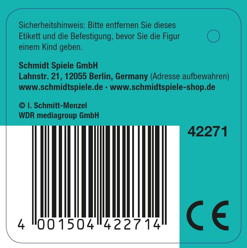 Schmidt Spiele 42271 Die Maus, 35 cm Plüschfigur 3