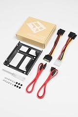 Inateck SSD Mounting Bracket 2.5 to 3.5 SATA Cable Power Splitter ST1002S view 6