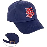 Desert Cactus Caifonia State University Fresno Baseball Hat Bulldogs Embroidered Cap with Adjustable Cloth Strap Adult (Style B) Blue