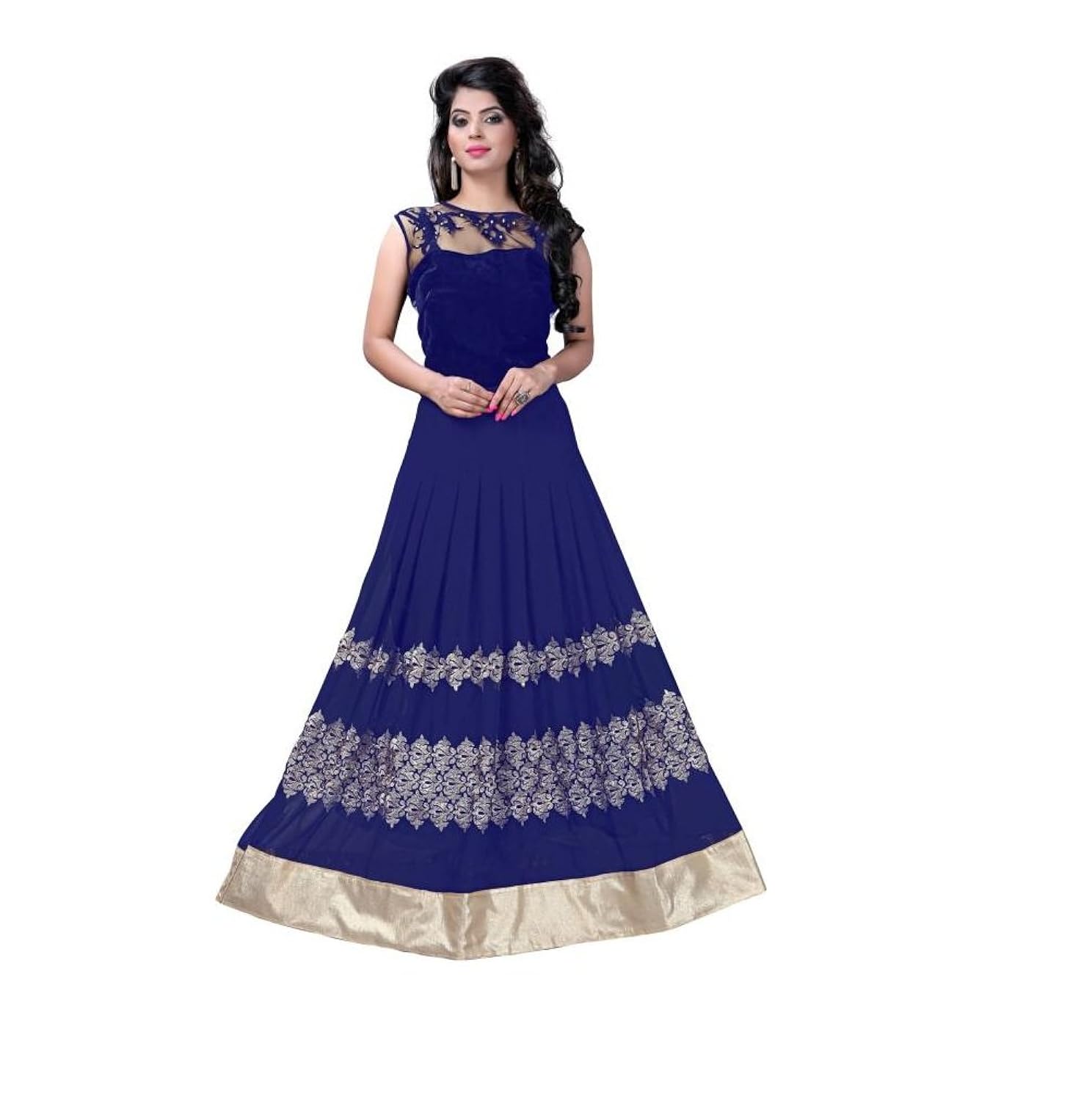 generic women's velvet gown