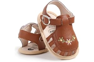 hitoddler Baby Sandals Infant Boys Girls Summer Dress Flat Shoes Beach Sandals Newborn Crib Shoes First Walkers Prewalkers