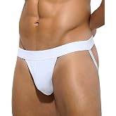 Arjen Kroos Mens Classic Solid Jockstrap Underwear Silky Athletic Supporter | Soft,Quick-dry Nylon Blend,Zero-bulk Back,Large Contoured Pouch.No-show for Sports,Daily Wear