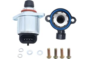 EATAKWARD 17113209 IAC Idle Air Control Valve Kit, w/TPS Throttle Position Sensor Replacement for Chevy, GMC, Replacement for
