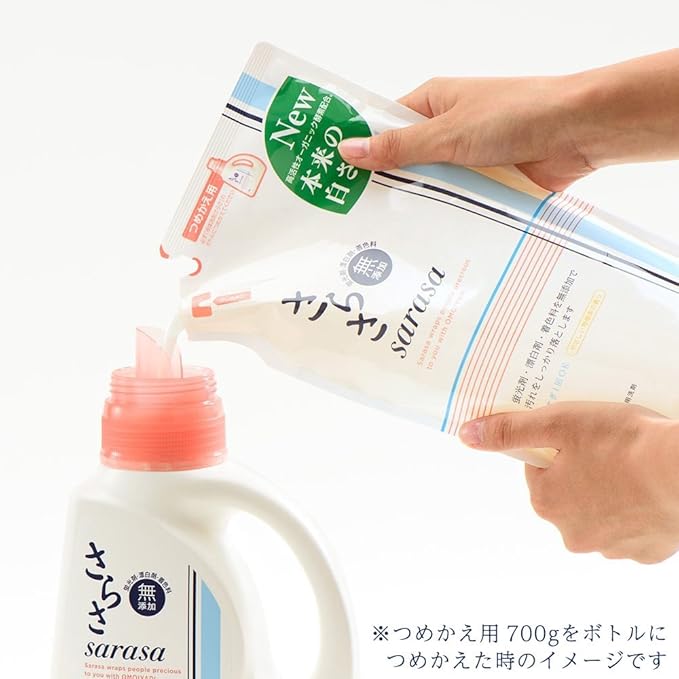 Amazon さらさ 洗濯洗剤 液体 詰め替え 超ジャンボ 1 64kg さらさ 液体洗剤
