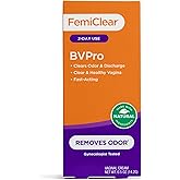 FemiClear BVPro Cream for Vaginal Odor, Feminine Odor Relief, Fast-Acting, Made with Natural Ingredients, 2-Day Use, Gynecologist Tested, Boric Acid Alternative, 0.5oz Cream