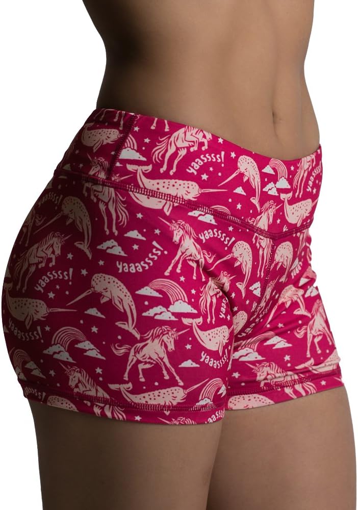 Premium Woman's 3" Inseam Compression Booty Shorts for Yoga, Running, Volleyball, and Crossfit Athletes
