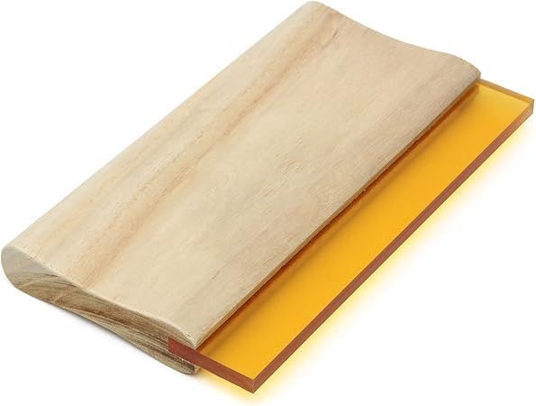 Refurbishhouse 8 Pouces Presse A Serigraphie Raclette Unique 70 Durometre Encre Outils De Raclage Amazon Fr Bricolage