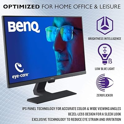 Buy Benq 27 Inch Ips Monitor 1080p Proprietary Eye Care Tech Ultra Slim Bezel Adaptive Brightness For Image Quality Speakers Gw2780 Black Online In Singapore B072xffq4k