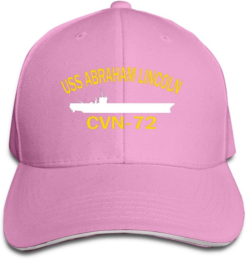 USS Abraham Lincoln CVN-72 Baseball Hats