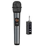 Wireless Microphone UHF Handheld Mic with Bluetooth