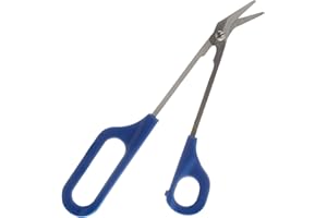 Homecraft Easi-Grip Chiropodist Scissors, Easy Grip Scissors, For Weak Grip or Arthritis, Nail Scissors For Elderly or Disabled