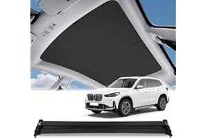 SCITOO Retractable Sunroof Sunshade Shade Curtain Cover 2016-2018 for BMW X1 Accessories Replacement for 54107391796, UV and Heat Protection