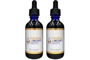 POUNDS AND INCHES DROPS Dirobi Pounds and Inches Weight-Loss Drops, Liquid Weight-Loss Supplement for Women and Men, Diet-Pill Alternative with Delicious Blueberry Flavor…