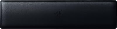 Razer Ergonomic Wrist Rest Tenkeyless Leatherette Black Keyboard Support