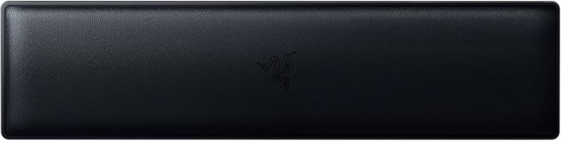 Razer Ergonomic Wrist Rest Tenkeyless Leatherette Black Keyboard Support