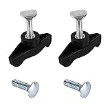 ZLKSKER Lawn Mower Handle Knobs Nut Bolt