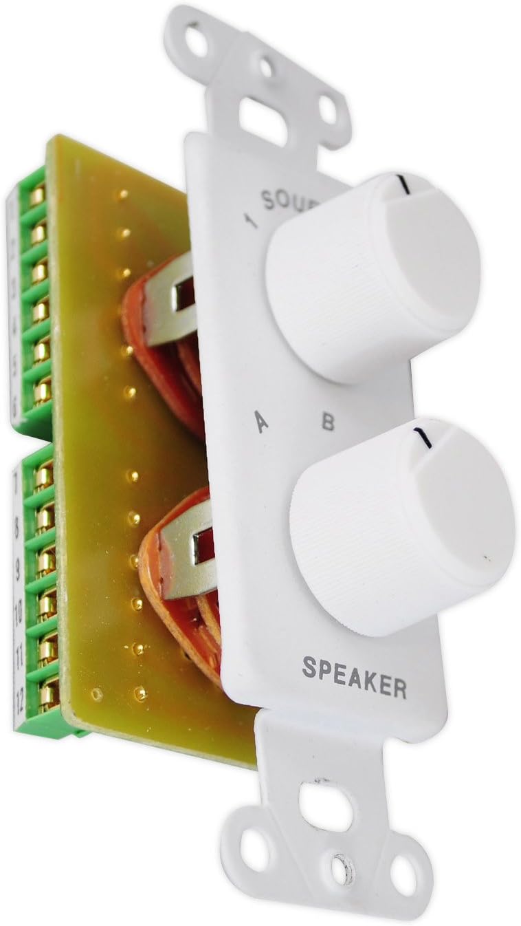 in wall speaker selector switch