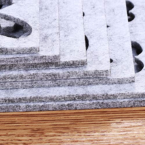 Tooeary 7pcs/Set Shaping Kit Pattern Craft Applique DIY Handicraft Applique Molds Wool Needle Felting Felt Mould